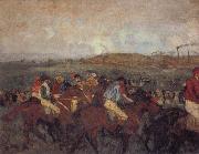 Edgar Degas Gentlemen-s Race china oil painting artist